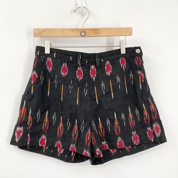 Rachel Comey Shorts Women 8 Ikat Southwestern Tribal Aztec Cowgirl Boho Festival